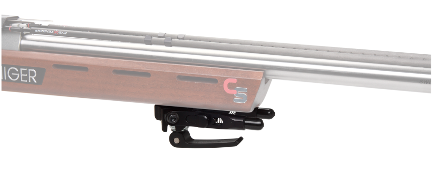 Alternative view of GE Quick clamping bipod with folding