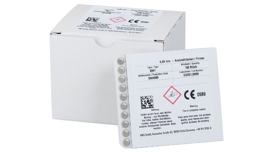RWS anvil primers SINOXID 5341
