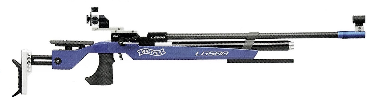 Walther Luftgewehr Mod. LG500 Ergotec x-rest Auflage