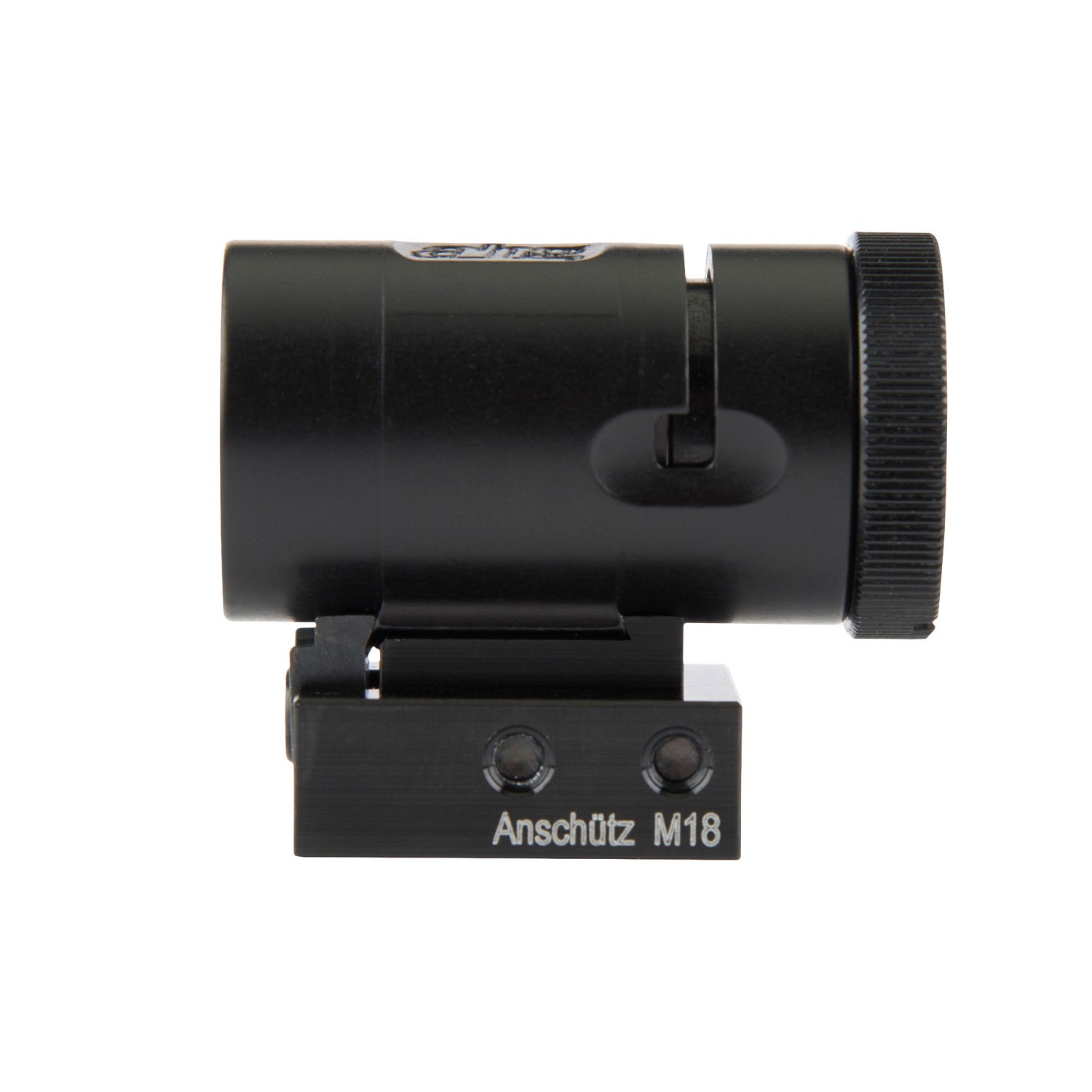 Alternative view of ahg Front Sight Tunnel for steel front sight rings