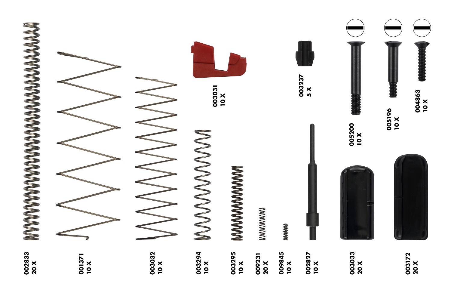 Anschütz Ersatzteil-Set (Box) für Jagdgewehre
