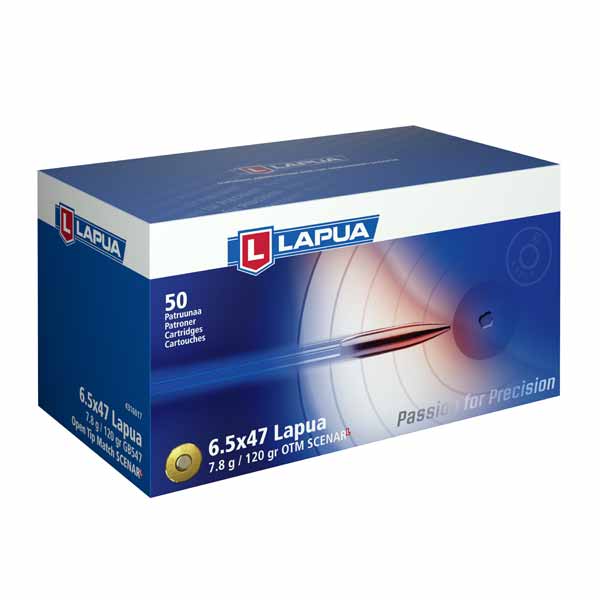 Lapua Patrone Mod. 6.5x47 / Naturalis / Scenar L
