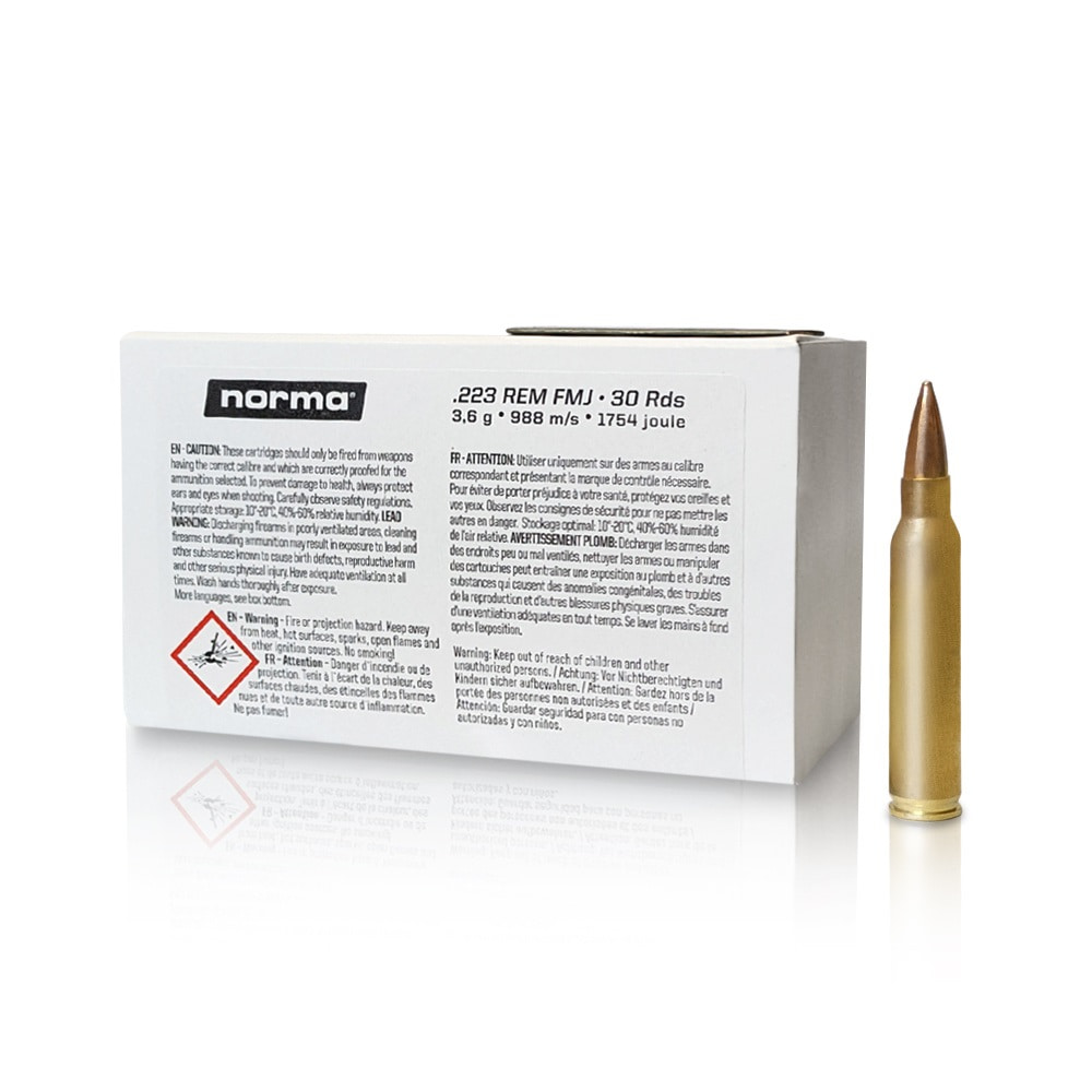 Norma Patrone Mod. .223 REM 55grs