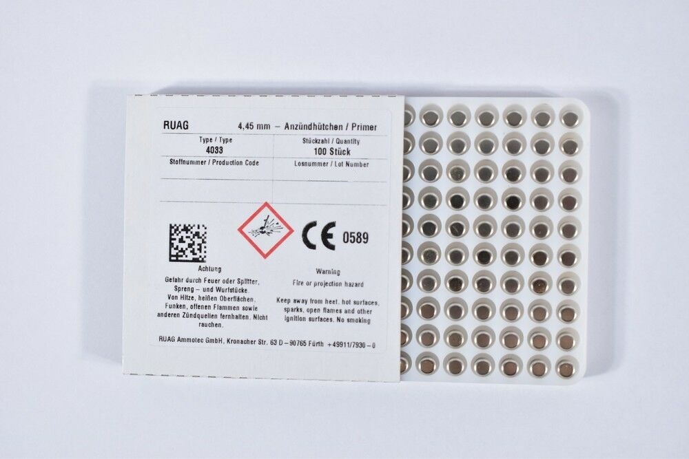 RWS anvil primers SINOXID 4033 - small rifle