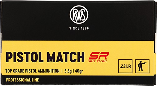 RWS Patrone Mod. Pistol Match SR