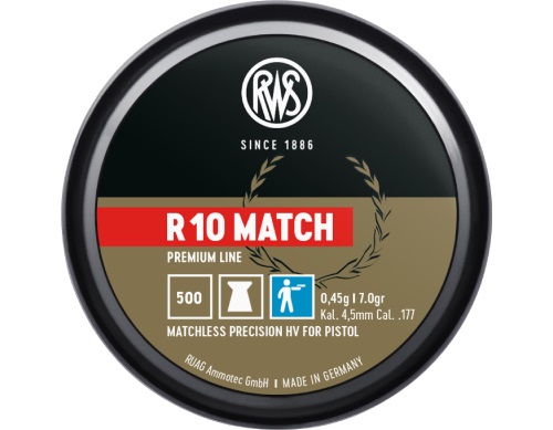 RWS Diabolo Mod. R10 Match HV