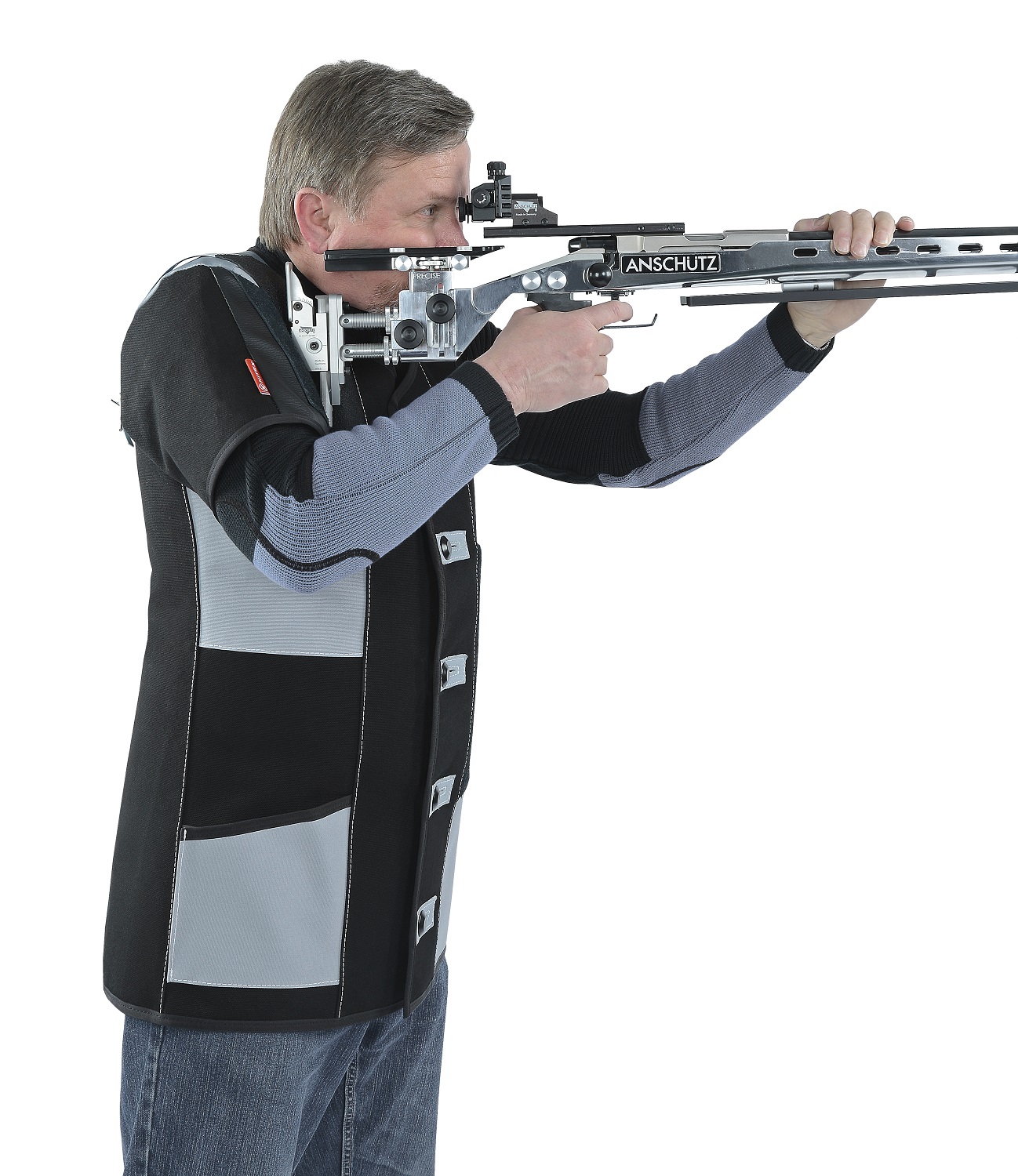 ahg Schießjacke Mod. Super Match Auflage
