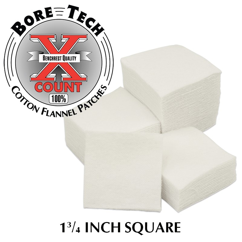 Bore Tech Baumwollpatch 1 3/4" für .284 - .308