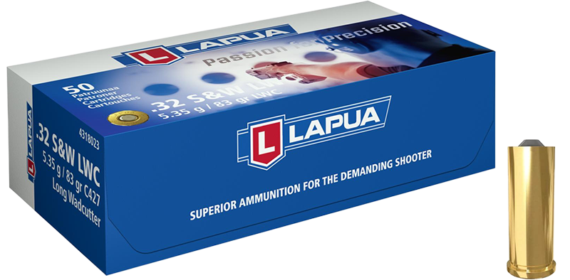 Lapua Patrone Mod. .32 S&W Long WC