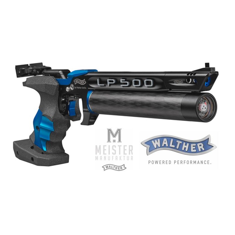 Walther Air Pistol mod. LP 500 Meister M. "Blue"