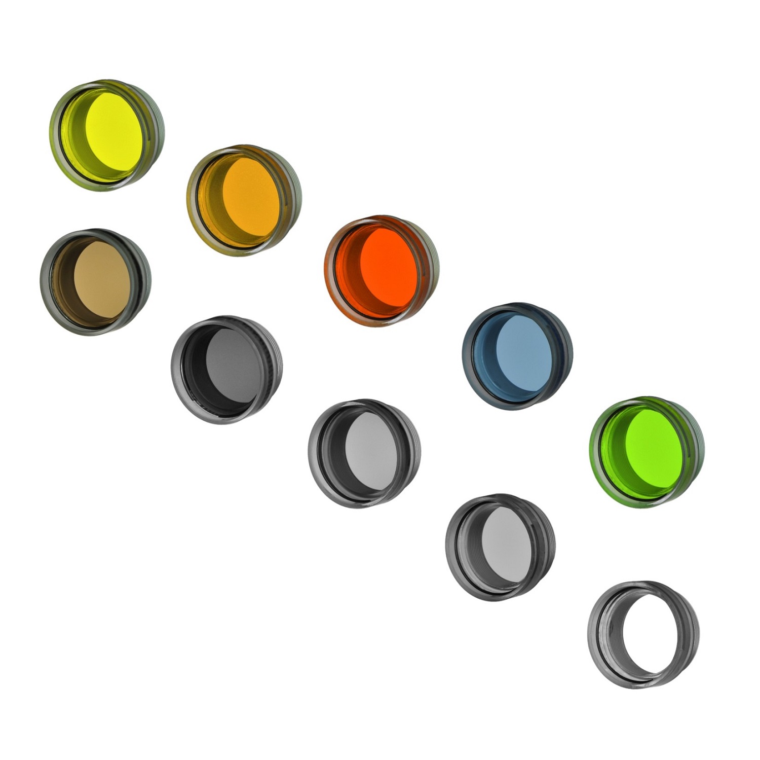 Alternative view of Centra Lens colour filter for spy rear sight