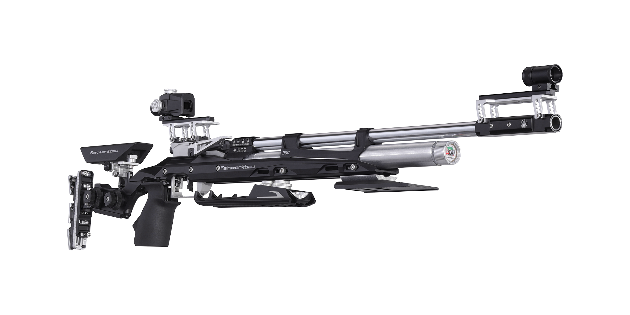 Alternative view of Feinwerkbau air rifle mod. 900 alu - hybrid